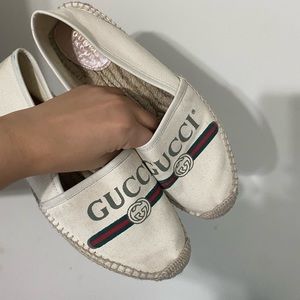 Gucci espadrilles as 38.5
